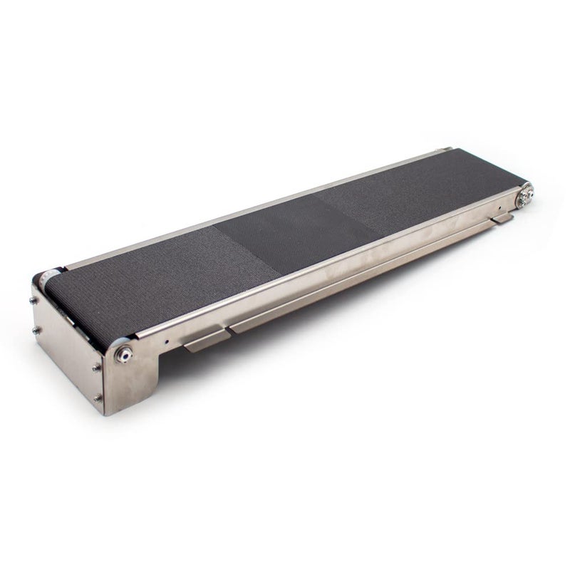 LeTkingok DC24V Stainless Steel Mini Conveyor Vending Machine- Track Cargo Lane Automatic Conveyor Belt 460MMx85MM Load 3.5-5KG (Only Machine, 35RPM) - Image 1